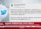 Erdoğandan Sezai Karakoç için başsağlığı mesajı