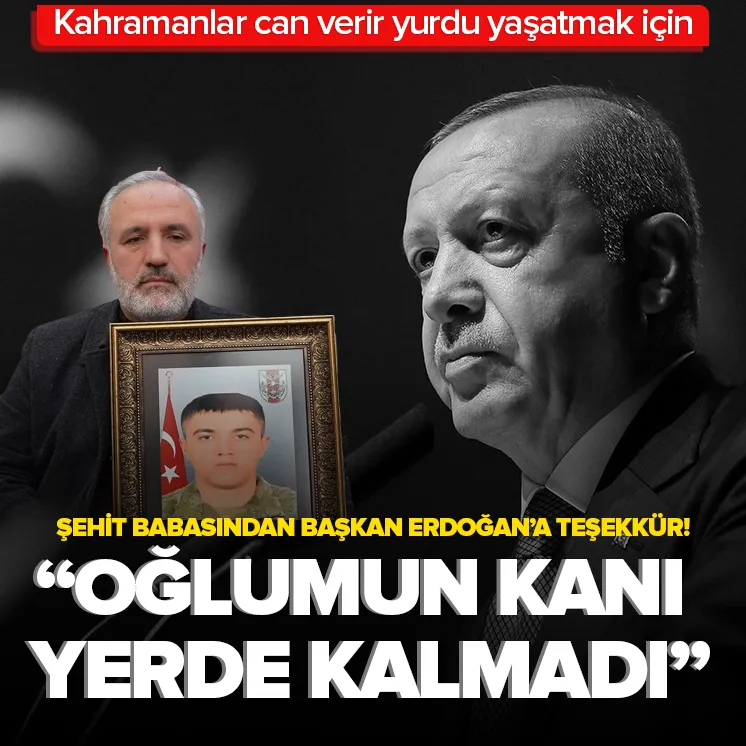 Oğlumun kanı yerde kalmadı