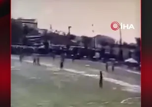 SAHADA YILDIRIM ÇARPTI