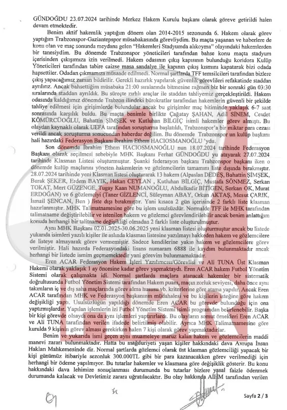 MHK’da şüpheli liste operasyonu! Tanık ifadelerine ahaber.com.tr ulaştı: “Atama sistemine müdahale edildi” - 4