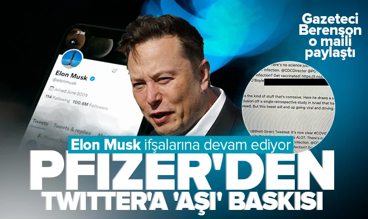 Pfizer yöneticisinden Twitter’a baskı