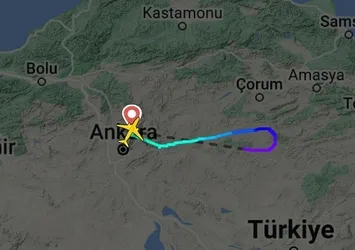 AJet uçağında bomba ihbarı paniğe neden oldu