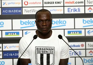 Beşiktaş'ın golcüsü Aboubakar’ın acı günü