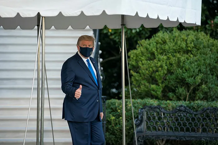 Son dakika: Koronavirüse yakalanan ABD Başkanı Trump’tan açıklama - 1