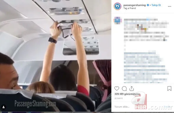 Son dakika: Uçakta akılalmaz olay! Saçından tutup yaka paça attılar 7