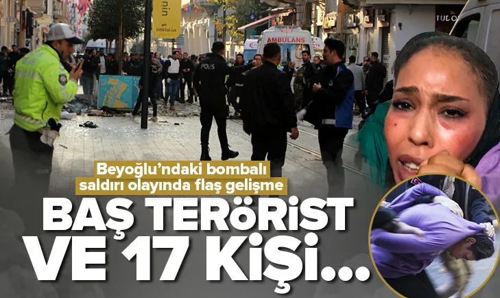 Beyoğlundaki bombalı saldırıda flaş gelişme