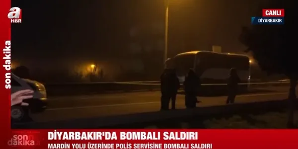 Son dakika: Diyarbakır’da polis aracına yapılan kalleş saldırı olayında 4 kişi tutuklandı