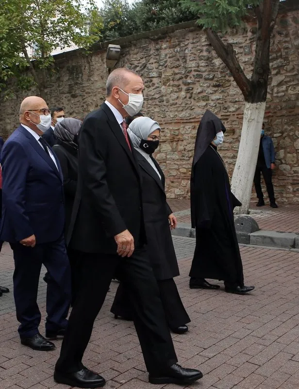 Başkan Erdoğan AK Parti İstanbul Milletvekili Markar Esayan'ın cenaze törenine katıldı