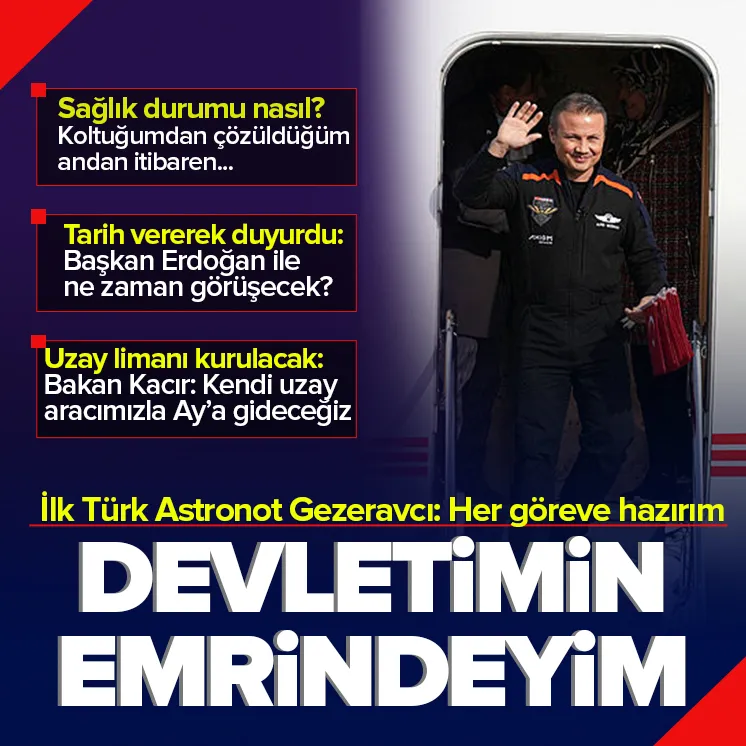 Alper Gezeravcı: Devletimin emrindeyim