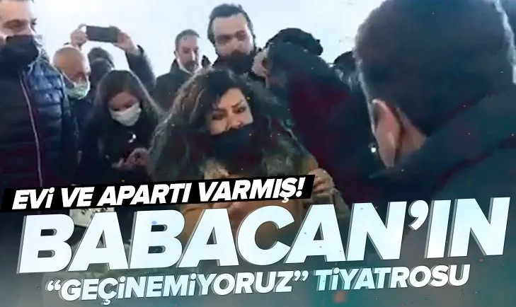 DEVA Partisi lideri Ali Babacan’ın ’’geçinemiyoruz’’ tiyatrosu! Diyalog kurduğu kadının evi ve apartı varmış