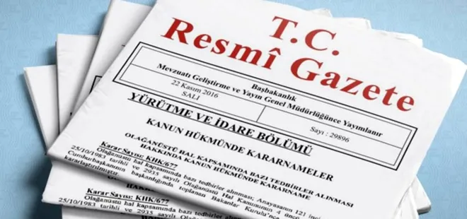 Atama kararları Resmi Gazete’de