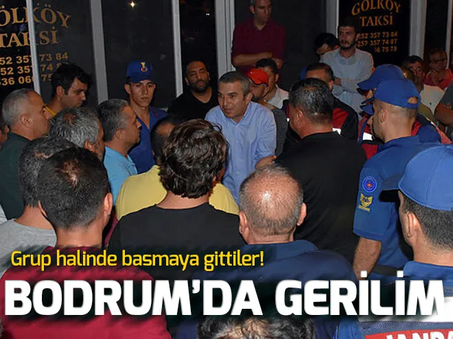 Bodrumda Uber gerilimi!