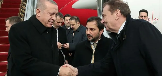 Başkan Erdoğan Rusya’ya ulaştı