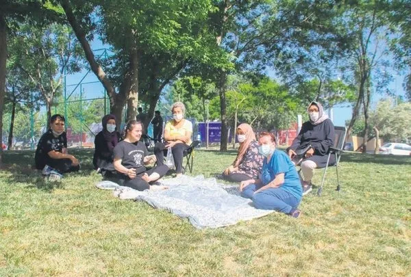 Mahalleli CHP'li İBB'nin gaspına izin vermedi: "Bu park bizim ciğerimiz" - 1
