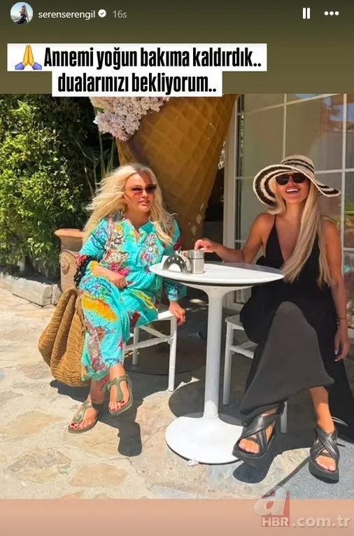 Sağlık Bakanlığı'ndan yardım istedi! Seren Serengil'in annesi yoğun bakımda 4