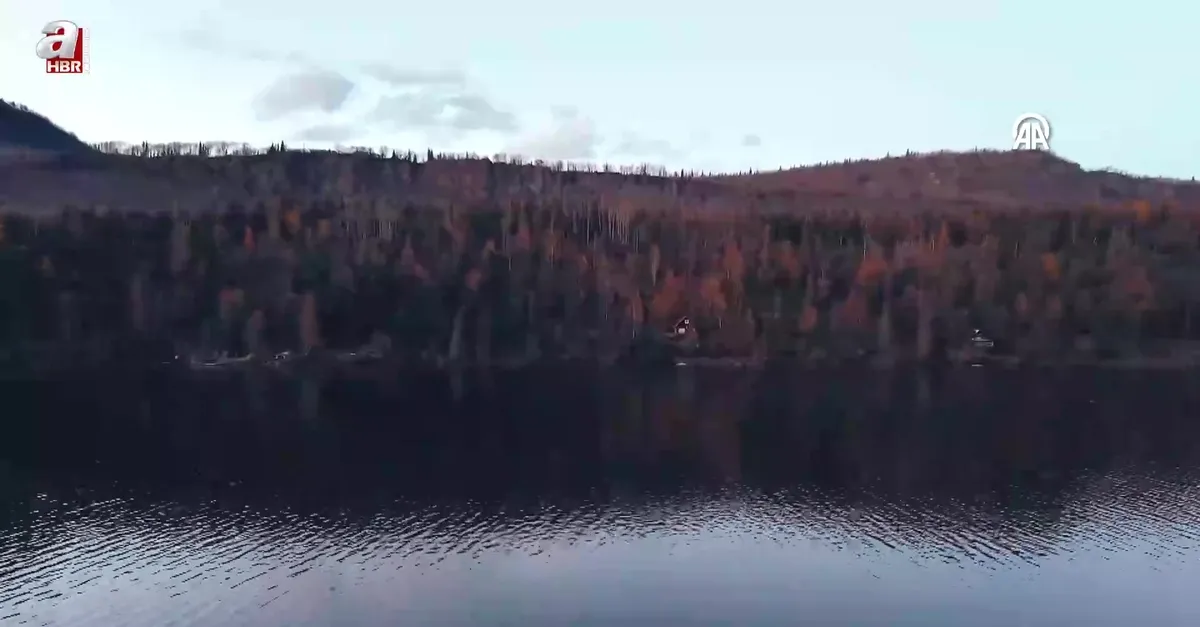 Alaska sonbahar renkleriyle görsel şölen sunuyor