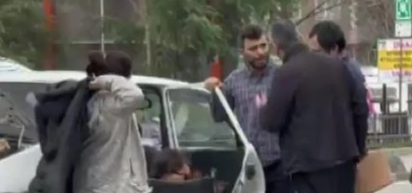 Dilencilik yapacağı yere araba ile taşındı