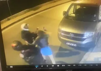 Sarıyer'de dehşet anları! Motosikletliden kadına taciz: Bir anda vücudumda el hissettim
