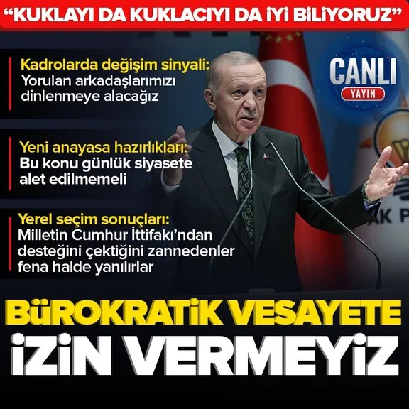 Başkan Erdoğan’dan AK Parti Grup Toplantısı’nda önemli açıklamalar! Türkiye’nin A Haber’den öğrendiği kumpasa yönelik hangi adımlar atılacak?