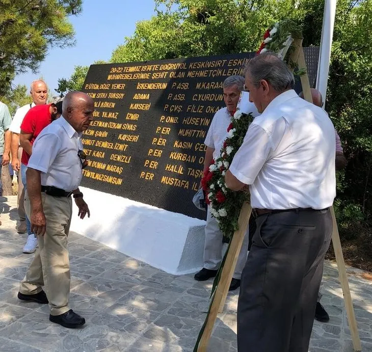 Kıbrıs Barış Harekatı kahramanları 45 yıl sonra aynı yerde