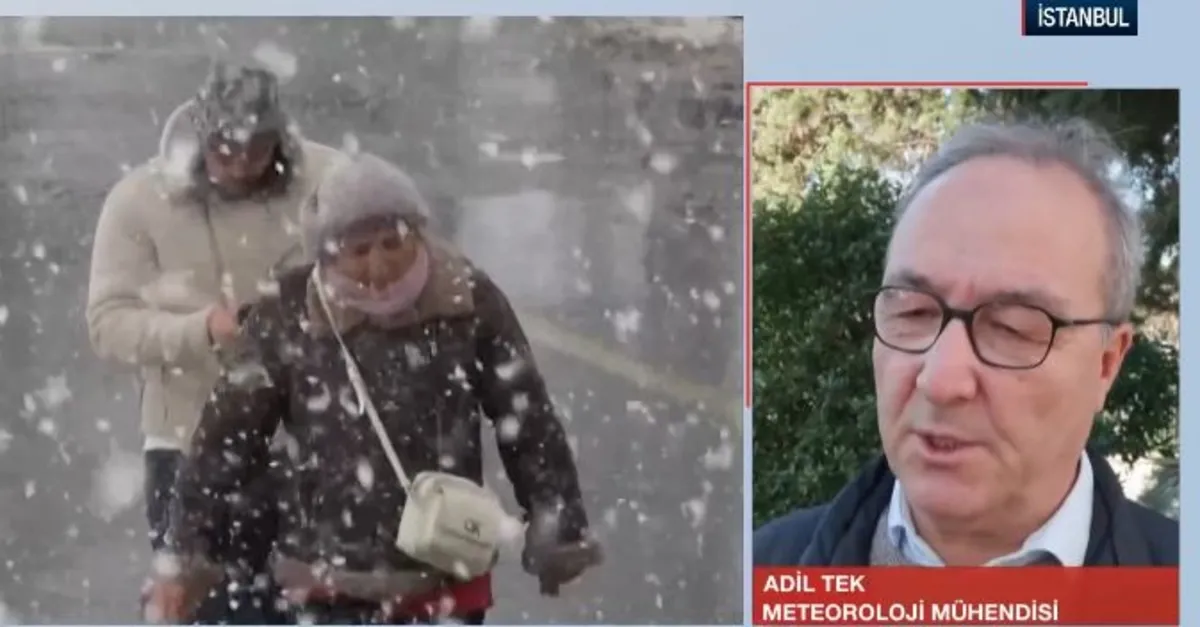 İstanbul'a lapa lapa kar gelebilir!