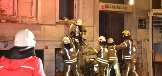 SON DAKİKA: İstanbul Beyoğlu’nda otellerin bulunduğu caddede yangın paniği