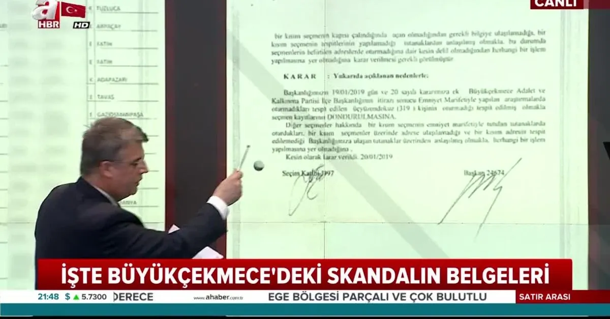 İşte Büyükçekmece'deki skandalın belgeleri