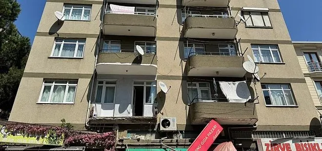 İstanbul’da 5 katlı binanın balkonu çöktü! 1 yaralı