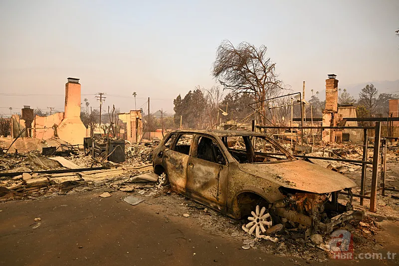 Los Angeles alev alev yanıyor! Bazı bölgelerde sokağa çıkma yasağı ilan edildi 18