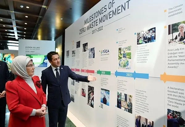 Emine Erdoğan: Küresel düzeyde somut adım atmazsak yaşam alanı kalmayacak