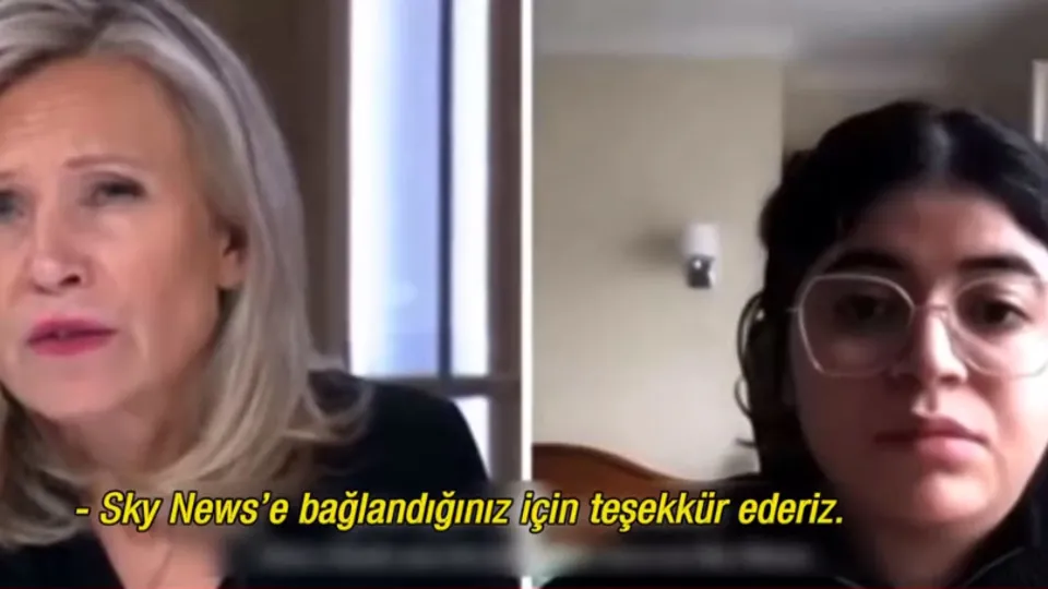 Gazeteciden SKY News’e insanlık dersi! Yara Eid: Filistinliler durdur yere ölmedi! Bu soykırımın kurbanı oldular