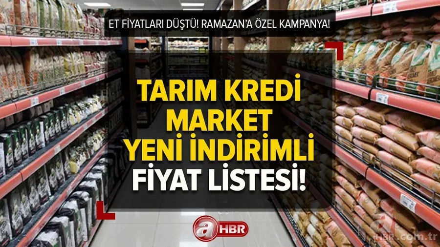 Tarım Kredi Kooperatif Market Ramazan'a özel FİYAT LİSTESİ! 20-29 Mart güncel katalog! Et fiyatları sabitlendi! Kıyma, dana kuşbaşı... 1