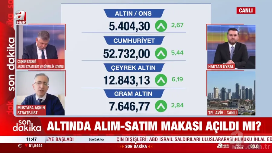 Küresel kriz fiyatları uçurdu: Altında yön nereye? Faruk Erdem A Haber'de anlattı 14