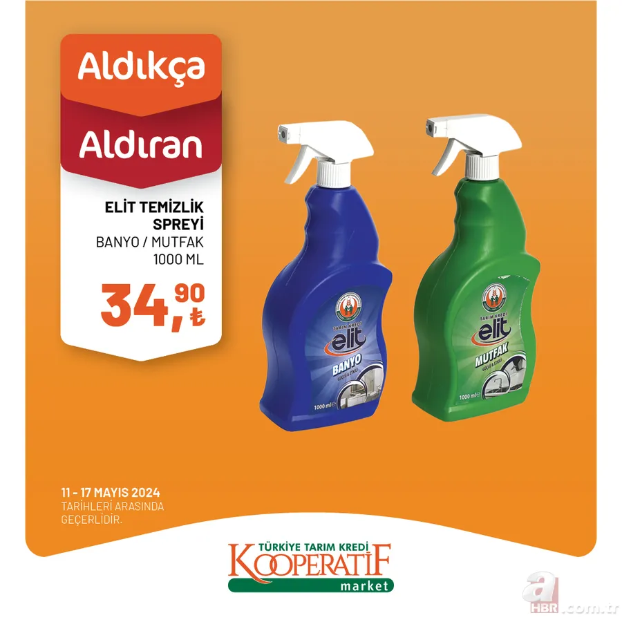 Tarım Kredi Market katalog indirimi bugün bitiyor! Dana Kıyma 147,60 TL, Beyaz Peynir 114,30 TL, Kaşar Peynir 219,00, Siyah Çay 102,90 TL’ye satılıyor 13