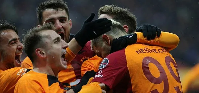 Lider Galatasaray doludizgin ilerliyor! Galatasaray 2-1 Trabzonspor MAÇ SONUCU