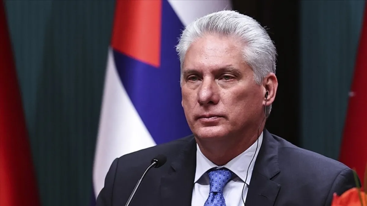 Küba Devlet Başkanı Miguel Diaz Canel'den Venezuela'ya destek!