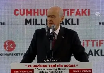 Bahçeli'den Muharrem İnce'ye 'apolet' tepkisi!