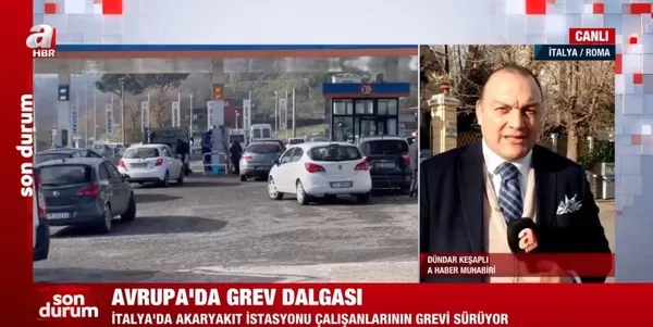 Avrupa’da grev dalgası: İtalyanlar kontak kapattı