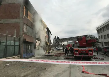 Ankara'da yangın faciası: 5 ölü