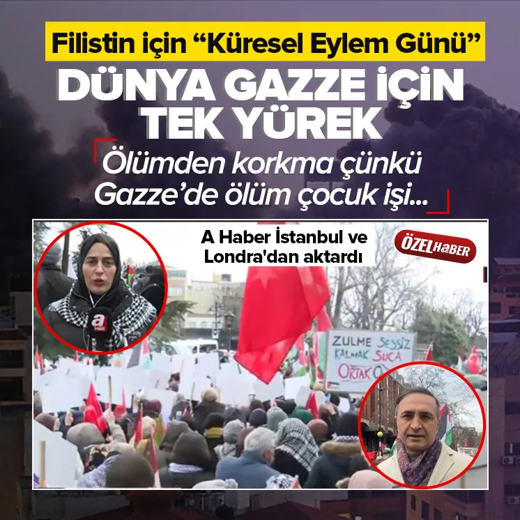 Filistin için Küresel Eylem Günü!