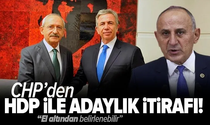 CHP’li Dursun Çiçek’ten HDP ile adaylık itirafı: El altından belirlenebilir
