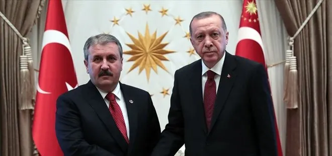 Son dakika: Başkan Erdoğan’dan BBP Genel Başkanı Mustafa Destici’ye tebrik telefonu