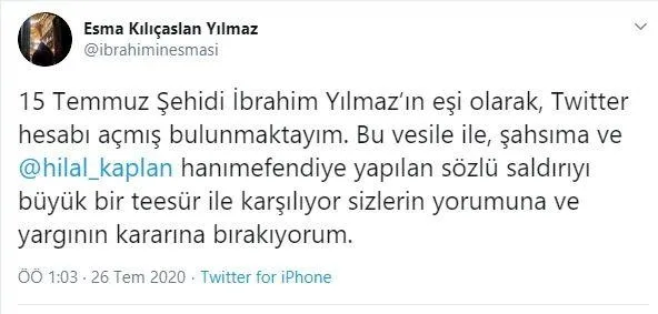 Hilal Kaplan ve 15 Temmuz şehidinin eşi ve gazisine alçak saldırıda bulunan Saadet Partili Ebubekir Savaşan gözaltında - 1
