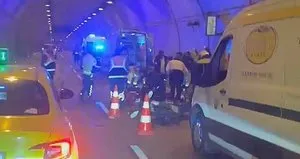 Bomonti-Dolmabahçe Tüneli’nde feci kaza