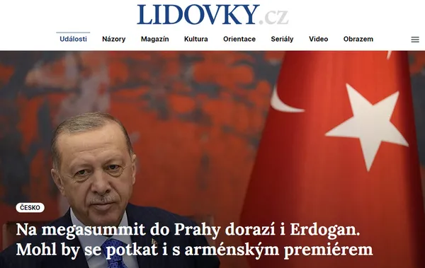 Çekya basını Başkan Erdoğan’ı manşetlerine taşıdı! Prag’da ince ayar taktikleri