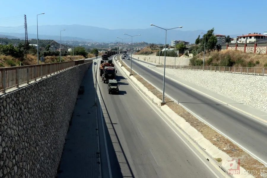 Suriye sınırına askeri sevkiyat 3