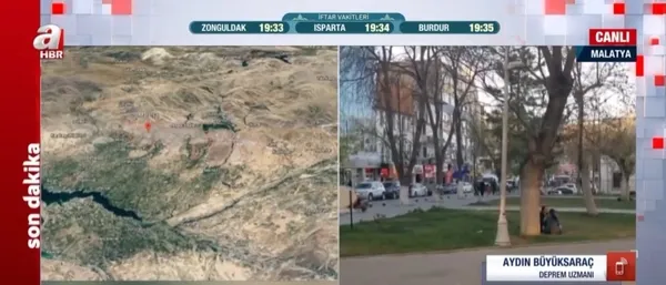 Malatya depremi büyük depremin habercisi! Tehlike altındaki illeri canlı yayında açıkladı! Deprem Uzmanı Aydın Büyüksaraç A Haber’de konuştu