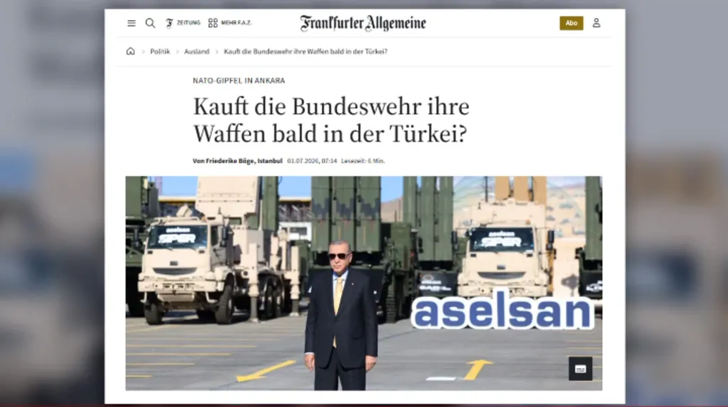Türk savunma sanayisi Avrupa'da manşetlerde
