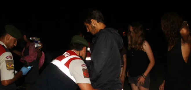 Tatil cenneti koya uyuşturucu baskını!