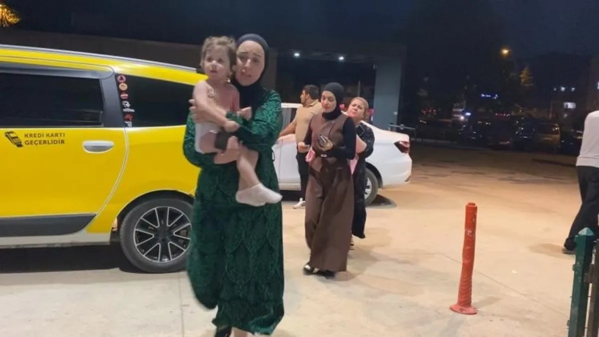 Bursa'da 1 yaşındaki küçük kızın üzerine kaynar su döküldü